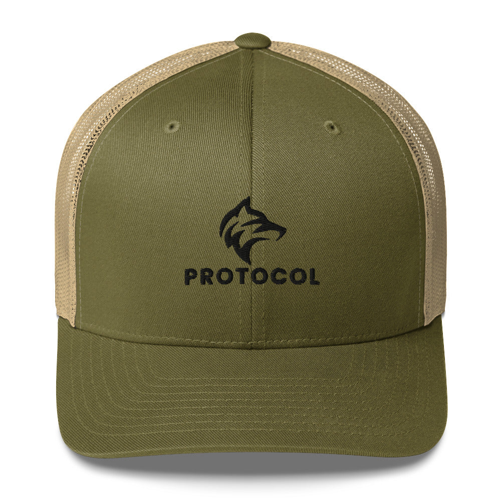 Calm Wolf - Trucker Cap