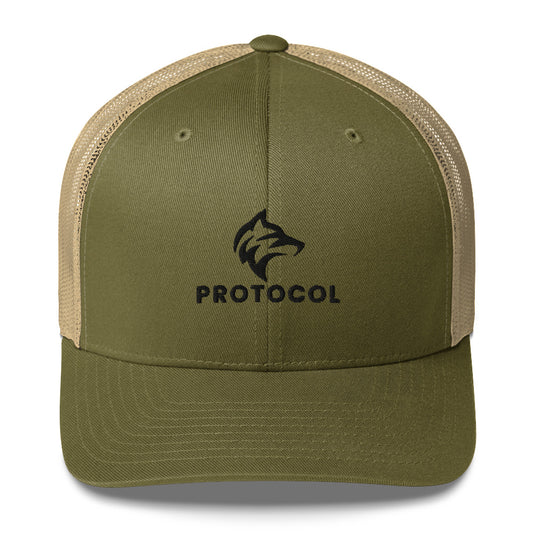 Calm Wolf - Trucker Cap
